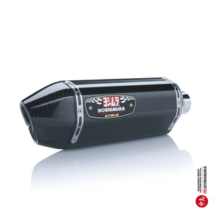 GSX-R600/750 11-22 R-77D Stainless Slip-On Exhaust, w/ Carbon Fiber Muffler