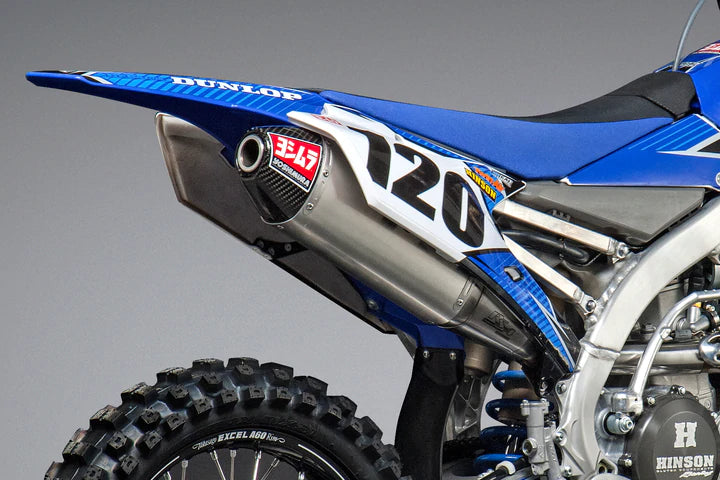 YZ450F 14-17/FX 16-17/WR450F 16-18 RS-4 Stainless Slip-On Exhaust, w/ Aluminum Muffler